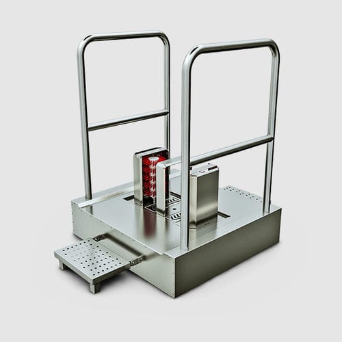 Sas d'hygiène avec lave-semelles - SCT.HJN02.304.0006 - Sectec Security Technology
