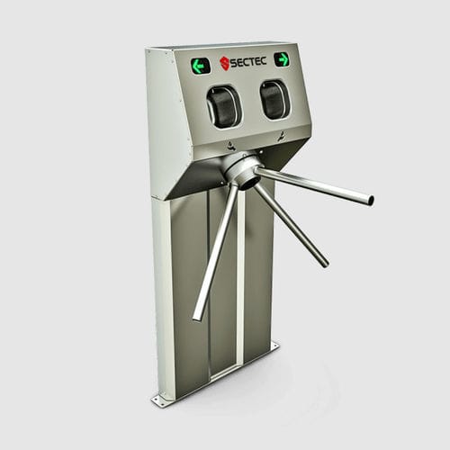 Tourniquet de demi-hauteur - SCT100 - Sectec Security Technology - de désinfection / à trois bras