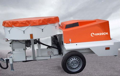 Machine à enduit - VM20CH - AM3P Projection - à moteur diesel