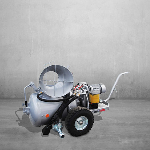 Transporteur de chapes sur semi-remorque - MIXMAN E2 - GB Machines