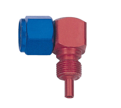 Raccord hydraulique - B16265 AL / B16266 AL - FREN TUBO S.R.L. - fileté / coudé à 90° / alliage d'aluminium