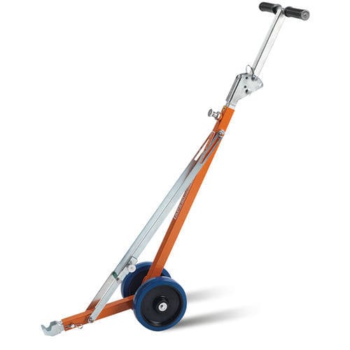 Outil de levage de plaques d'égouts à roues - APS90 - Italifters - magnétique / manuel / pliable