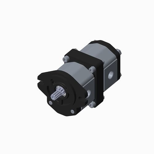 Pompe hydraulique tandem - Group 2 + Group 2 - Boden Hydraulics Co. Ltd. - à engrenage / à commande hydraulique / pour applications industrielles