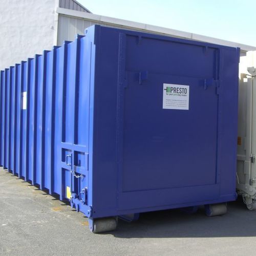 Conteneur à déchets en métal - MB - Presto - à chargement vertical