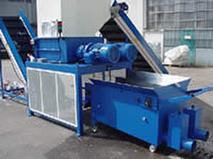 Station de traitement des déchets plastique - ISVE - pour produits alimentaires / mélangée / industrielles