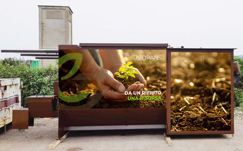 Composteur de déchets organiques - COMPOST 40 - Ecopans