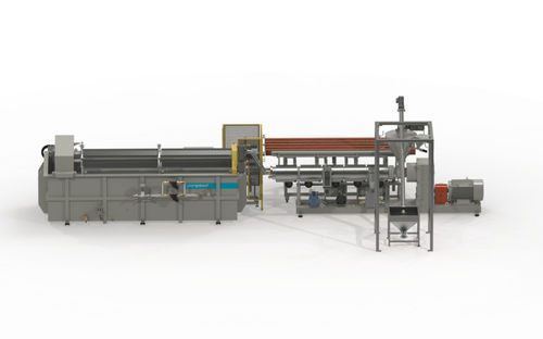 Ligne d'extrusion pour bois plastique - Periplast - pour thermoplastiques