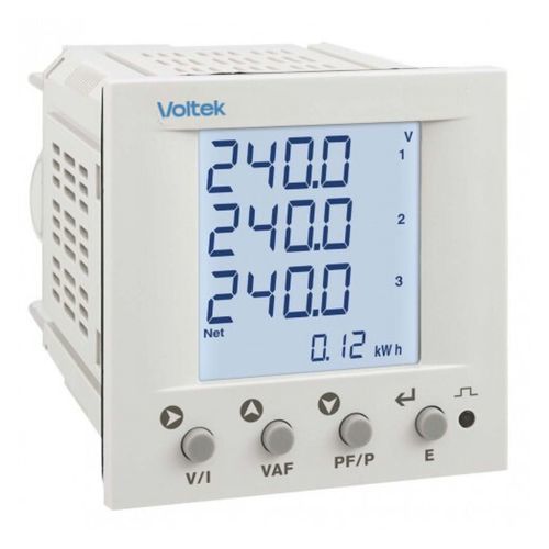 Appareil de mesure de puissance multifonction - VE72P - Voltek Energy Limited - numérique / encastrable / monophasé