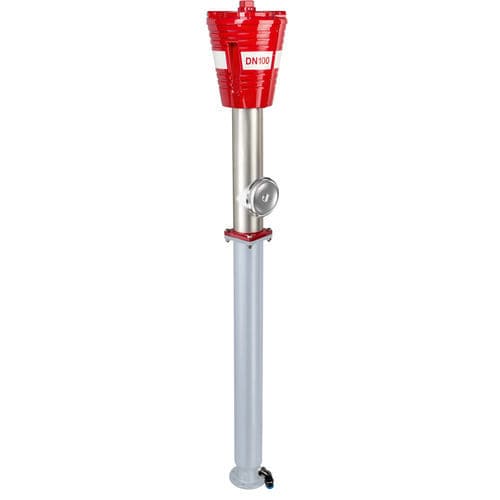 Bouche d'incendie 100 mm - 5185  - Hawle - 150 mm