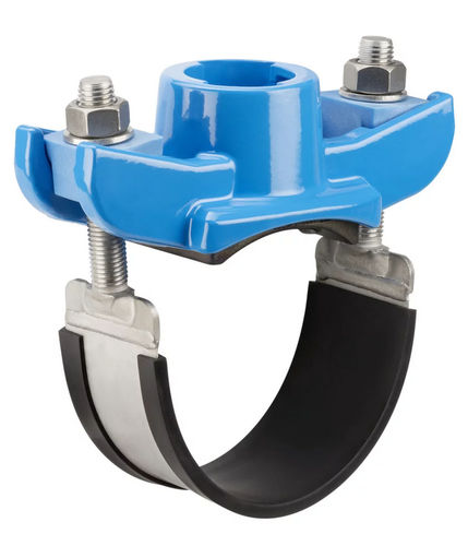 Étrier pour tubes - 3540 - Hawle - de transition / taraudé