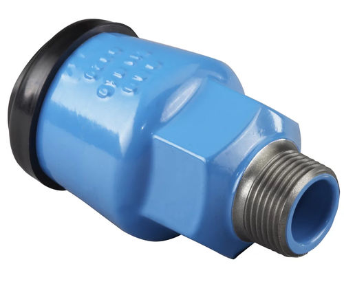Raccord hydraulique - 6110  - Hawle - pour le vide / à emboîtement / à visser