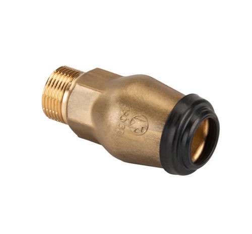 Raccord hydraulique - 6140 - Hawle - pour le vide / rapide / ISO