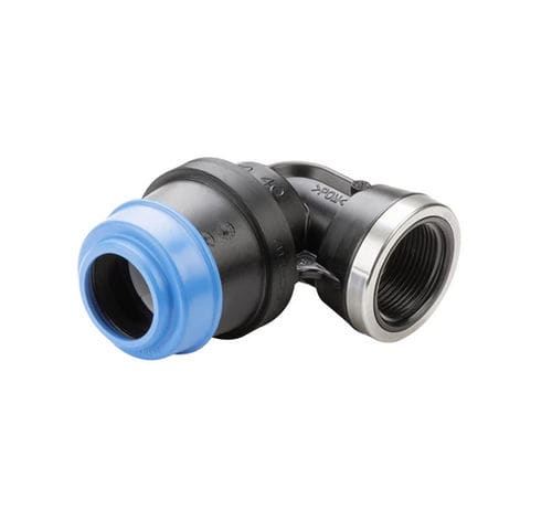 Raccord hydraulique - 6430 - Hawle - fileté / rapide / coudé à 90°