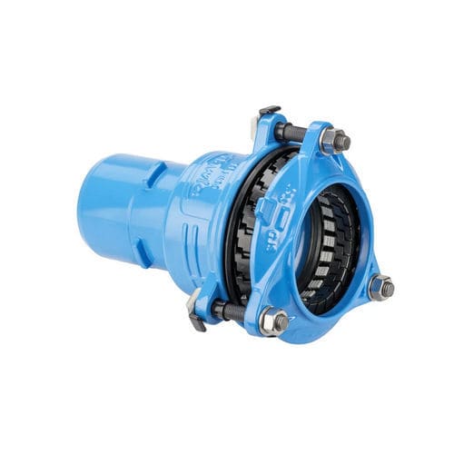 Adaptateur hydraulique pour tuyaux - 7977 - Hawle - droit