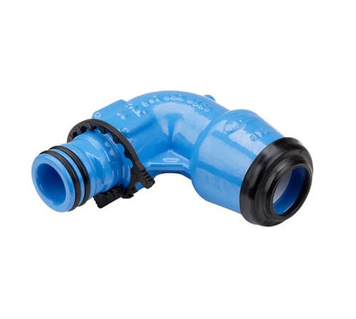 Raccord hydraulique - 6480 - Hawle - à emboîtement / rapide / coudé à 90°