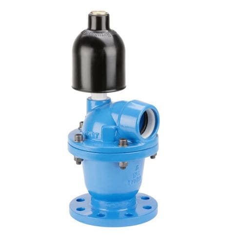 Soupape de décharge pour gaz - 9835 - Hawle - à air / pour pipeline / en acier inoxydable