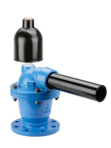 Soupape de décharge pour gaz - 9836 - Hawle - à air / pour pipeline / en acier inoxydable