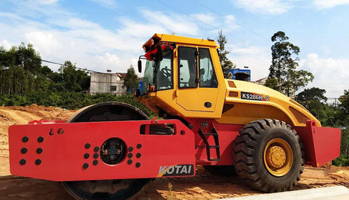 Rouleau compresseur monocylindre - KS286H-2 - Qingdao Ketai Heavy Industry Machinery Co., LTD., - articulé