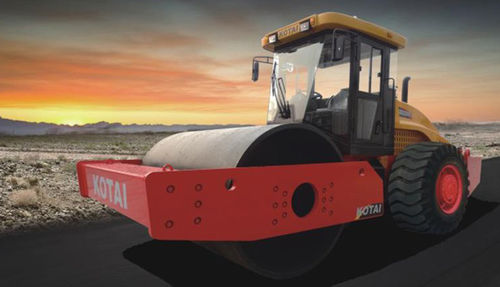 Rouleau compresseur monocylindre - KS225HD-2 - Qingdao Ketai Heavy Industry Machinery Co., LTD., - articulé
