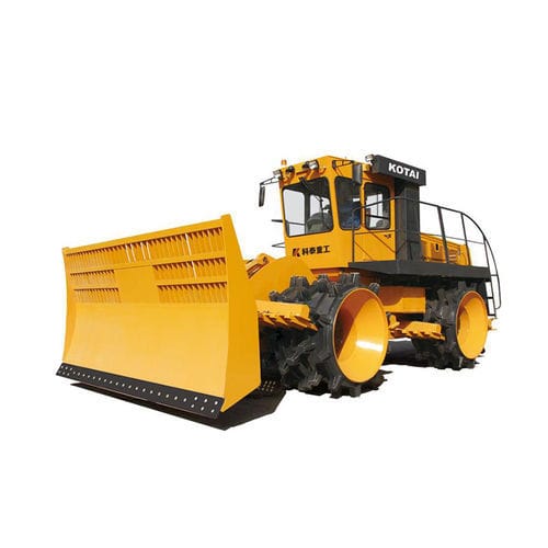 Compacteur de déchets mélangés - KC280H - Qingdao Ketai Heavy Industry Machinery Co., LTD., - mobile / hydraulique / chargement frontal