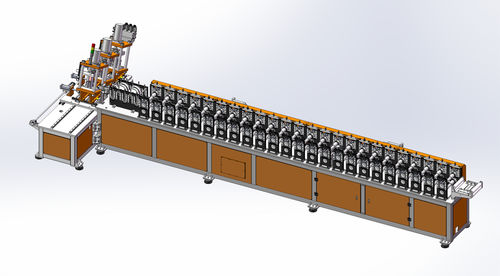 Ligne de production de cadre métallique - Savany Machine Co., Ltd. - de bobine / automatique / en continu