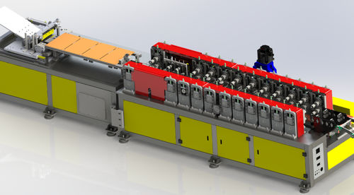 Ligne de profilage pour profilés - Savany Machine Co., Ltd. - pour armoire électrique / automatique / contrôlée par PLC