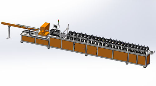 Ligne de profilage pour silos en acier - Savany Machine Co., Ltd. - automatique / poinçonnage