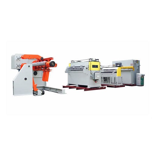 Ligne de découpe en bandes de tôle - Savany Machine Co., Ltd. - automatique / haute précision