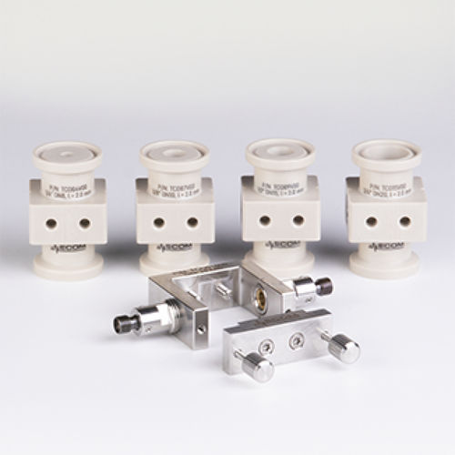 Cuve à circulation pour liquide - TCO series - ECOM - UV-Vis / de process / en PEEK