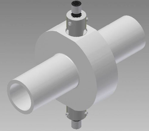Cuve à circulation pour liquide - KC series - ECOM - en ligne / UV-Vis / en PEEK