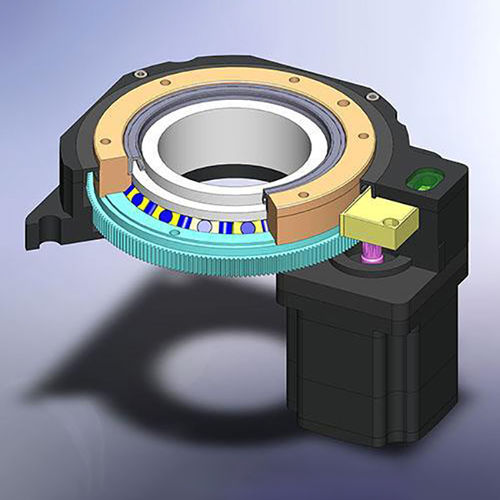 Actionneur électrique - HRT series - Hansheng Automation (Dongguan) Co., Ltd. - rotatif / pas à pas / en acier inoxydable