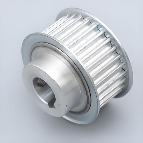 Poulie à gorge - Hansheng Automation (Dongguan) Co., Ltd. - synchrone / pour courroie crantée / en métal