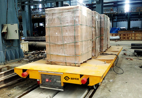 Chariot de transfert - DPX series - Henan Peisa Machinery Co., Ltd - en acier / électrique