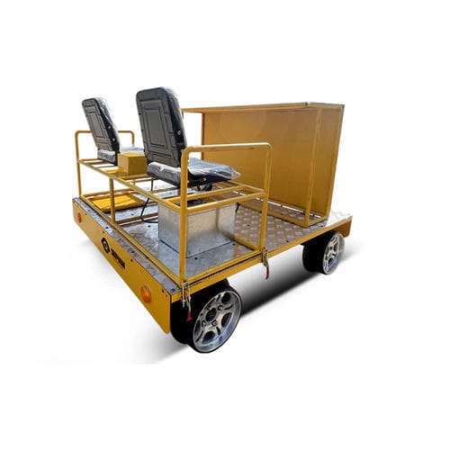 Chariot de transfert - Henan Peisa Machinery Co., Ltd - en acier / sur batterie