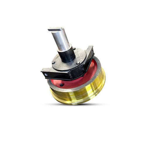 Roue à bandage - Henan Peisa Machinery Co., Ltd - en polyuréthane / de chariot / de roulement