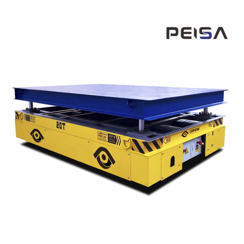 Chariot de transport - DWP - Henan Peisa Machinery Co., Ltd - en acier / à plateau / porte-bacs