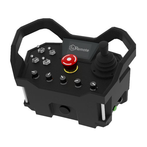 Télécommande USB - E X R E M 1 0 - ExRemote BV - à joystick / industrielle / avec interrupteur d'arrêt d'urgence
