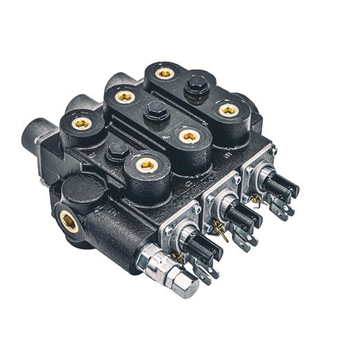 Distributeur pneumatique avec actionnement manuel - RD5300 - Weifang Chengfeiyue Hydraulic Machinery Co., Ltd. - à tiroir