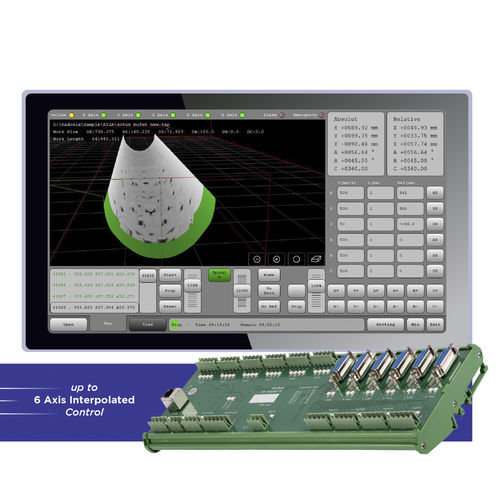 Interface de logiciel CNC - XYZABC Router - Radonix Technology - 5 axes / 6 axes / pour robots