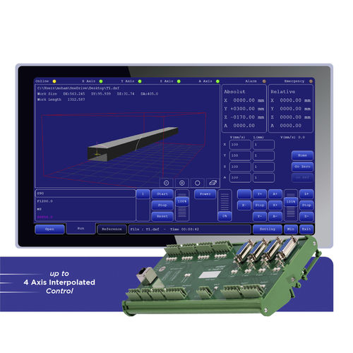 Commande CNC pour machine de découpe - XYZA-ProfileCut - Radonix Technology - pour machine de découpe plasma / 4 axes / compacte
