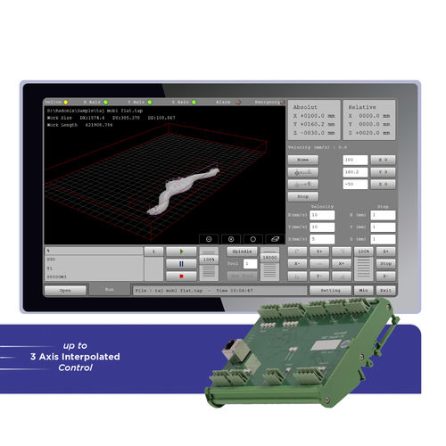 interface de logiciel CNC - Radonix Technology