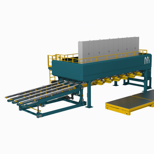 Empileur d'empilage - DEVELOPPEMENT PROJETS INDUSTRIELS (DPI) - de flans / pour pièces / pour tôlerie