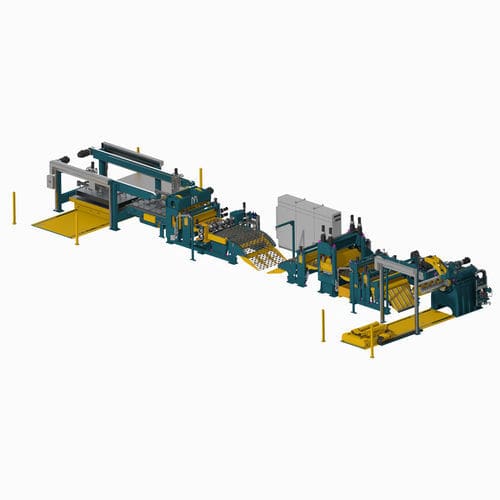 Ligne de découpe en bandes pour tôle fine - DEVELOPPEMENT PROJETS INDUSTRIELS (DPI) - de bande métallique / CNC / alimentée par bobine