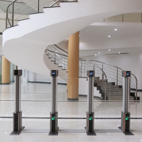 Couloir rapide pour contrôle d'accès - E246X  - EXQUISITE TECHNOLOGY UK LIMITED - automatique / en verre / piéton