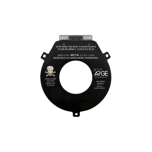 Transformateur de courant - OAT series - Grup Arge Energy and Control Systems - pour câble XLPE / moyenne tension / à insérer