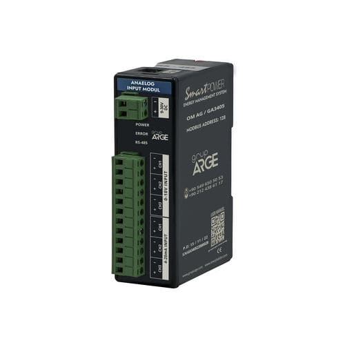 Module d'entrée analogique - OM AG - Grup Arge Energy and Control Systems - Modbus RTU / RS-485