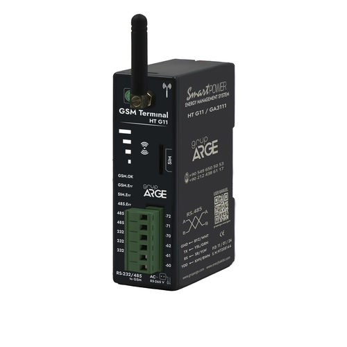 Module de communication Ethernet - HT E series - Grup Arge Energy and Control Systems - sur rail DIN
