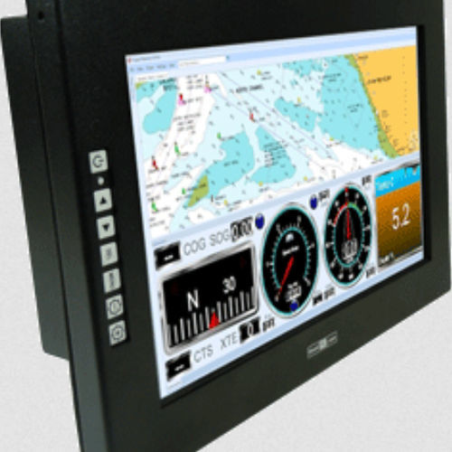 Moniteur LCD - SDC120ML - SmallPC - à technologie capacitive projetée / à écran tactile résistif / industriel