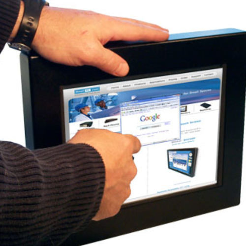Moniteur LCD - SD100ML - SmallPC - à technologie capacitive projetée / à écran tactile résistif / rétroéclairage à LED