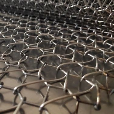 Grille tissé - Metart Building Tech Co.,Ltd - soudé / en acier inoxydable / de fil métallique